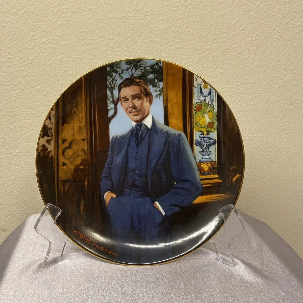 1989 W.S. George 9th Collector Plate Gone With The Wind 